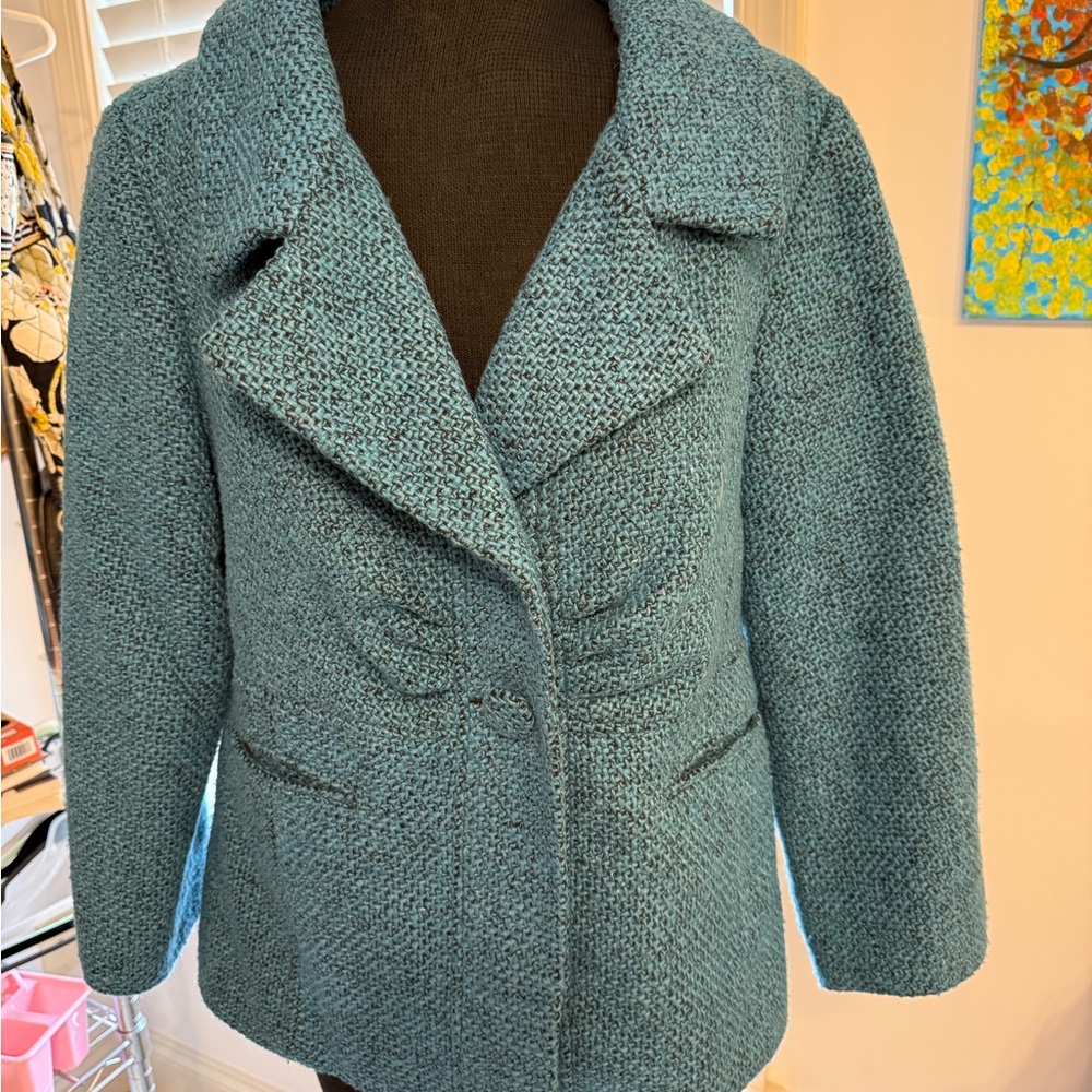 Live a Little Women's Blue Teddy Jacket